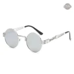 Lunettes vintage rondes inspirées du Steampunk