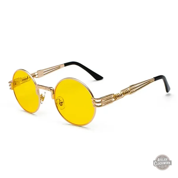 Lunettes Steampunk rondes pour un style audacieux