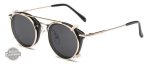 Accessoire rond en métal pour homme