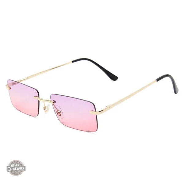 lunette-soleil-rectangulaire-femme-steampunk-store-1 Lunettes Rectangulaires Femme sans Monture