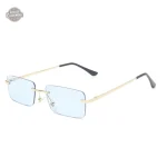 Lunettes contemporaines pour un look rétro-futuriste