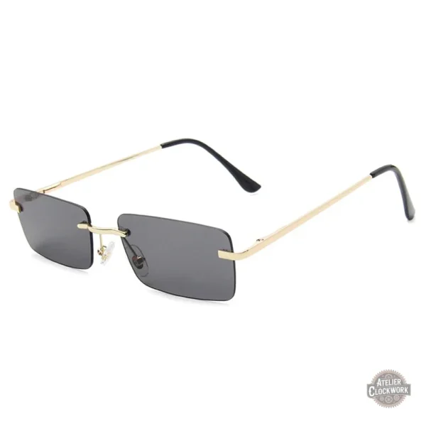Lunettes Rectangulaires Femme sans Monture - vue 3