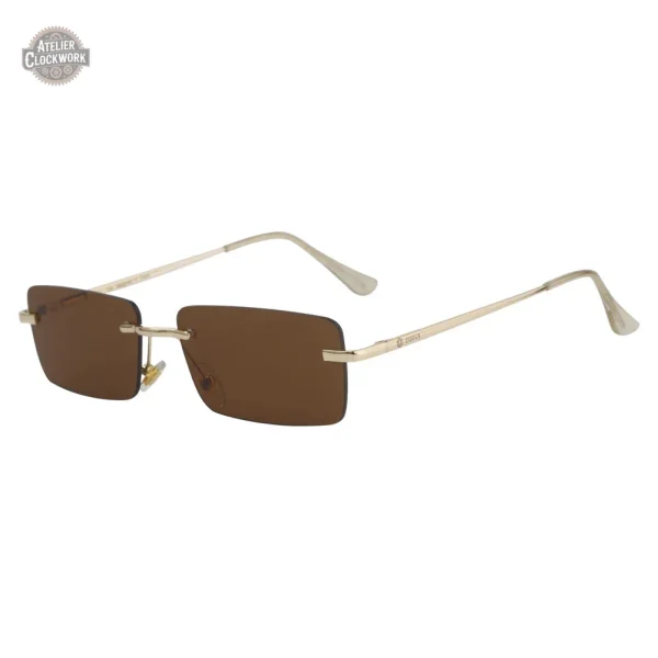 Lunettes Rectangulaires Femme sans Monture - vue 4