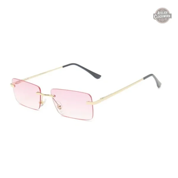 Lunettes sans monture pour un style vintage moderne