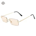 Monture absente, style affirmé avec ces lunettes