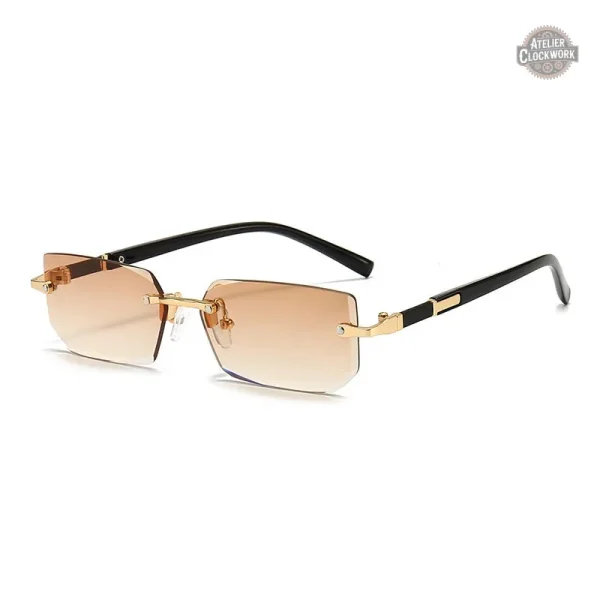 Lunette rectangulaire pour un look unique