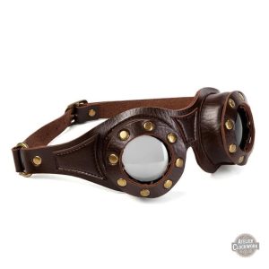 Lunette au design vintage inspiré du steampunk