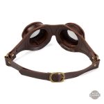 Lunette steampunk en cuir, idéale pour un style unique