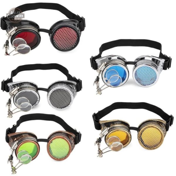 Lunettes au style steampunk pour un look audacieux