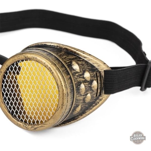 Monture vintage de lunettes steampunk unique