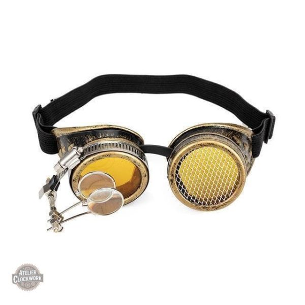 Lunettes Steampunk avec design inspiré des savants