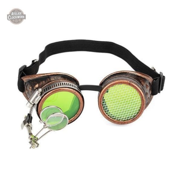 Lunettes steampunk au charme rétro et audacieux