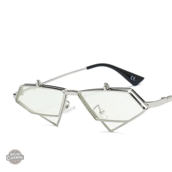 Lunettes Flip Up au design Steampunk