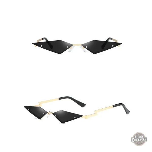 Lunettes style rétro, idéal pour les passionnées de mode