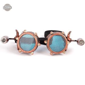Lunettes Steampunk avec un style inspiré de l'aventure