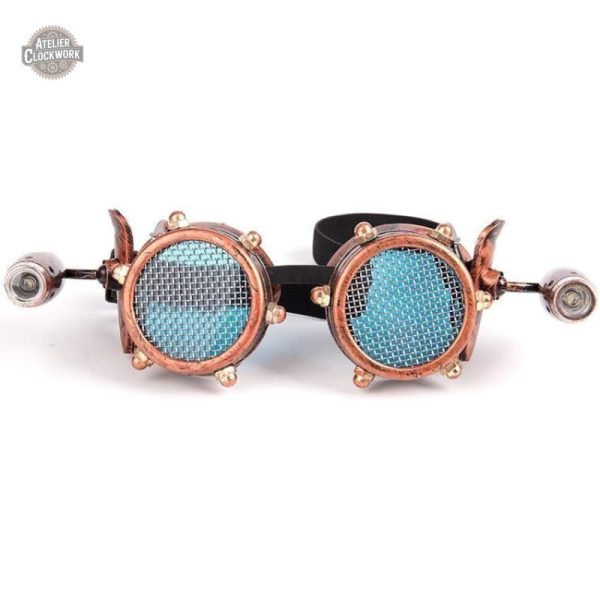 Lunettes Steampunk avec un style inspiré de l'aventure