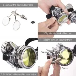 Lunettes steampunk pour fans de science-fiction