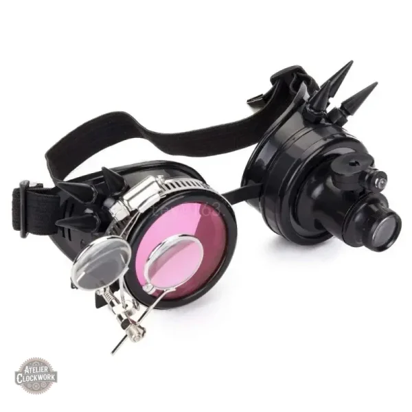 Lunettes vintage au style steampunk distinctif