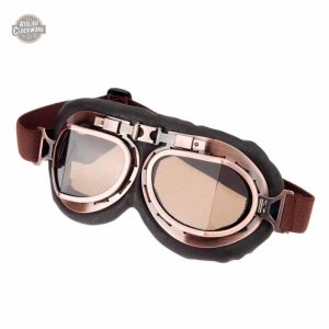 Lunettes de soleil vintage pour moto