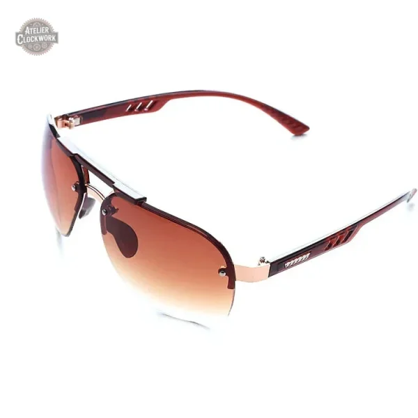 Accessoire steampunk : lunettes de soleil pour homme
