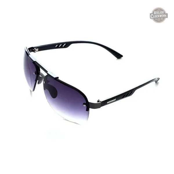 Look dandy avec lunettes aviator Saint Exupéry