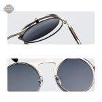 Lunettes de soleil au look steampunk, pratiques et stylées