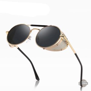 Lunettes de soleil femme élégantes avec protection latérale