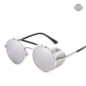Protection latérale sur lunettes de soleil pour femme