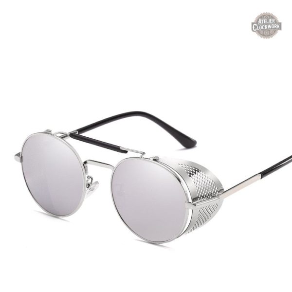 Protection latérale sur lunettes de soleil pour femme