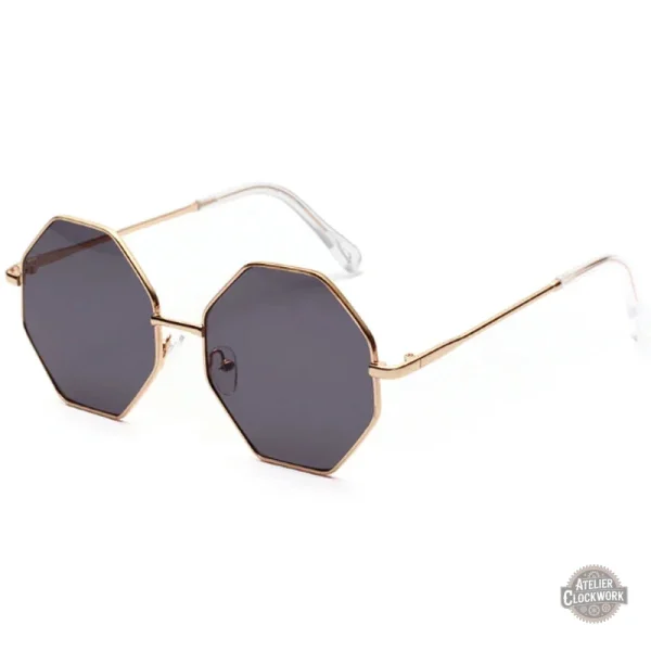 Lunettes octogonales Steampunk Dandy