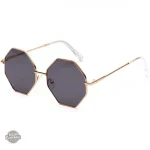 Lunettes octogonales pour un style rétro-chic