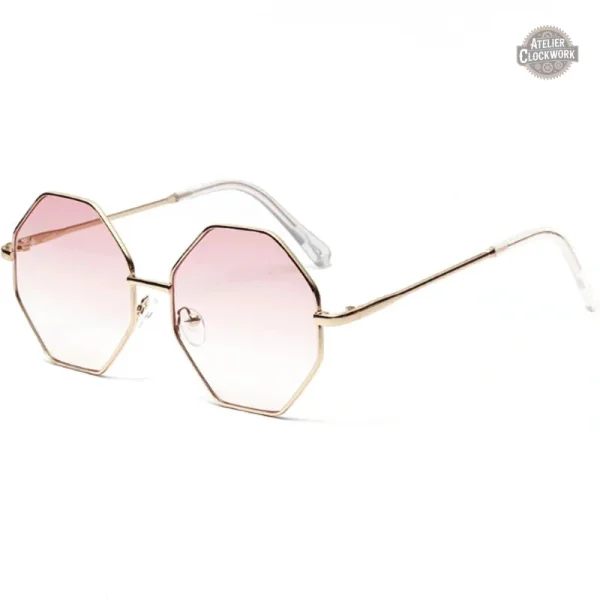 Lunettes dandy au design octogonal original