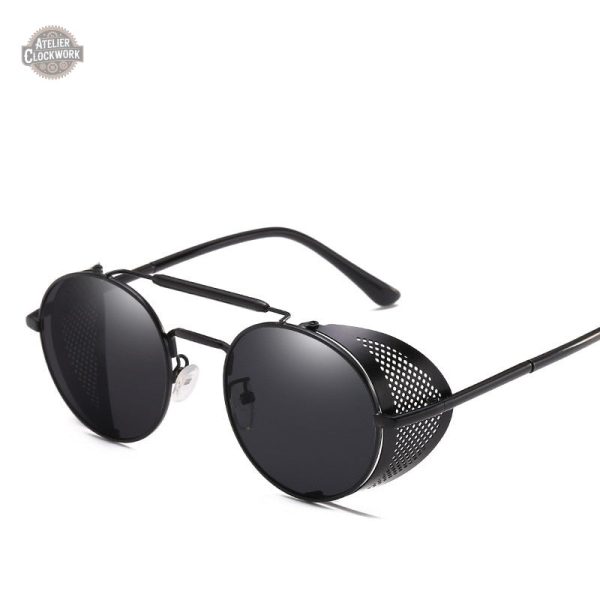Lunettes de style steampunk avec monture vintage