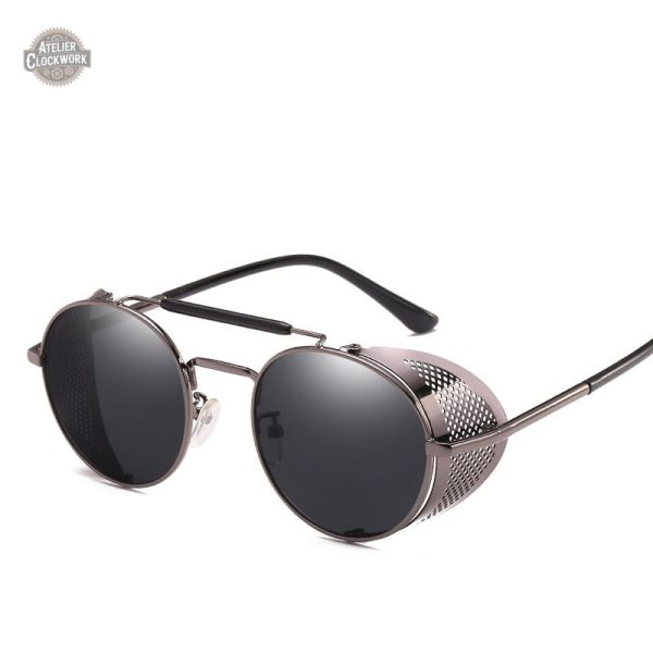 Lunettes tendance au design steampunk