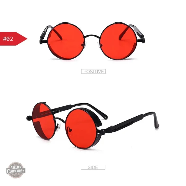 Lunettes rétro pour un look inspiré du steampunk