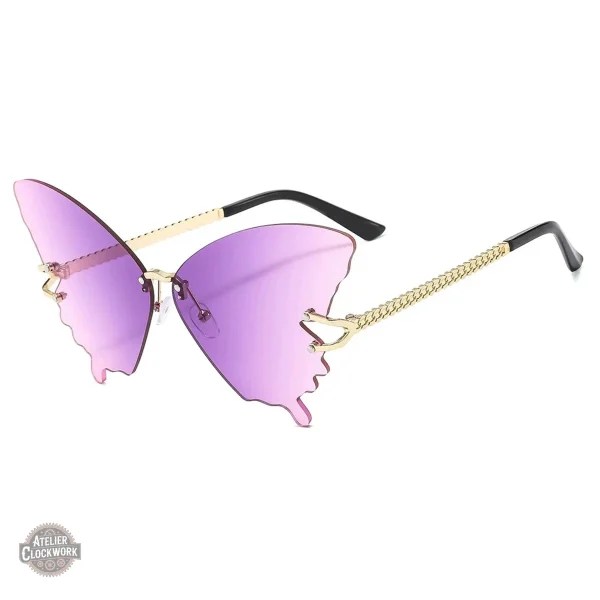 Lunettes tendance inspirées du steampunk féminin