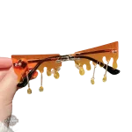Lunettes de soleil Neige Fondante style punk