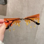 Lunettes steampunk à la mode punk