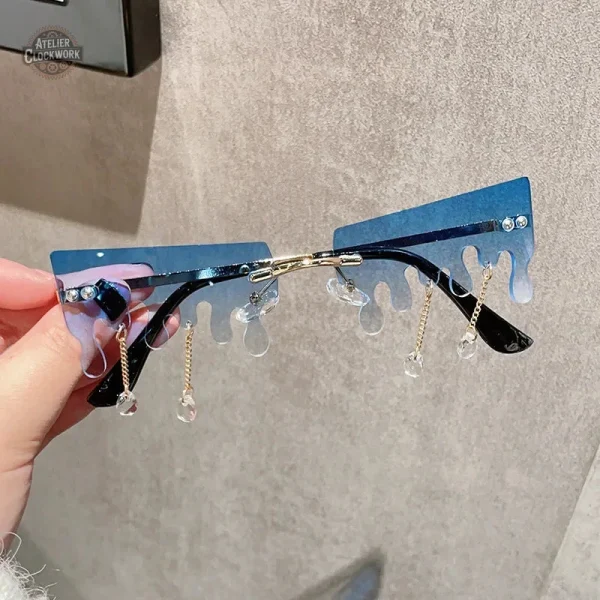 Lunettes de soleil au design unique et audacieux