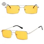 Lunettes steampunk rectangulaires, un choix audacieux
