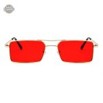 Lunettes de soleil avec allure rétro et design chic
