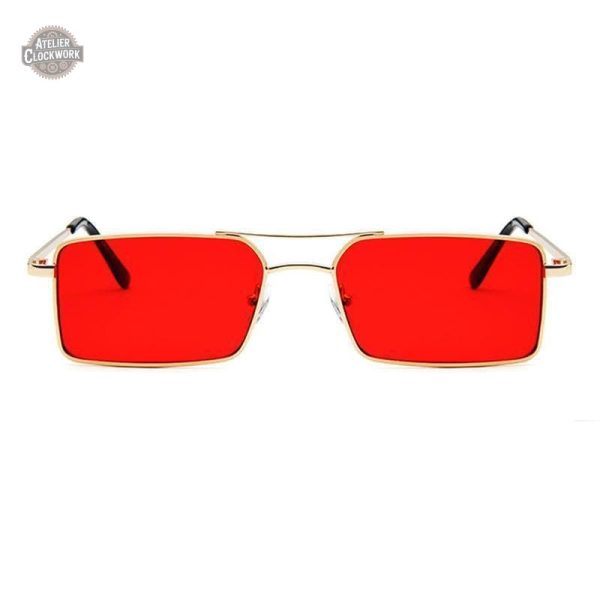 Lunettes de soleil avec allure rétro et design chic