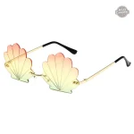 Style steampunk avec lunettes en forme de fleur