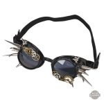 Accessoire steampunk, lunettes gothiques avec design unique