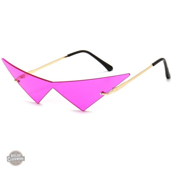 Lunettes Steampunk au design inspiré du mouvement Delta