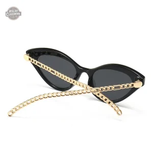 Lunettes Steampunk avec un look félin distinctif