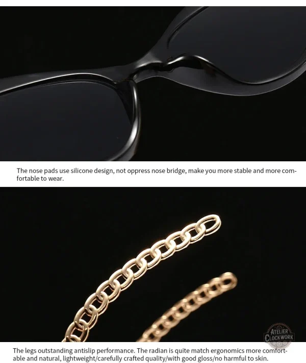 Accessoire de mode Steampunk : lunettes félines