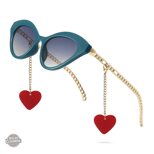 Lunettes au design félin pour un look Steampunk