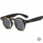 Lunettes de soleil rondes vintage Oscar Wilde