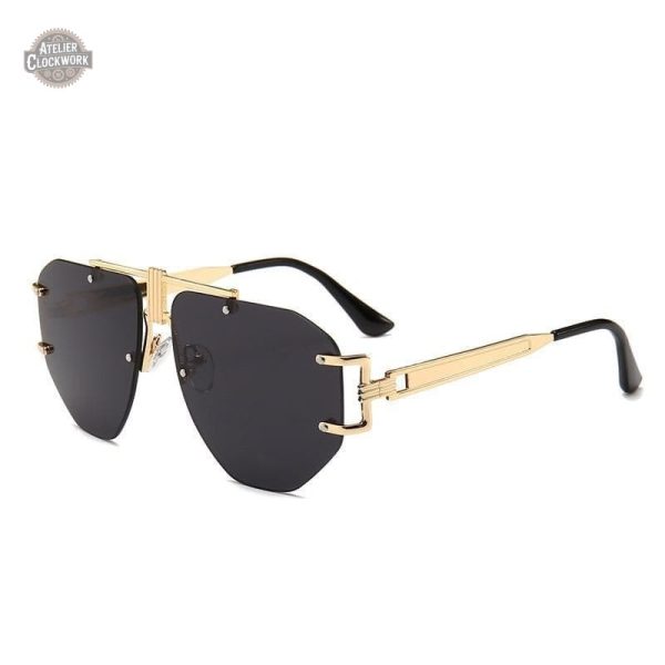 lunettes-soleil-steampunk-1 Lunettes Steampunk Philéas Fogg, style vintage et unique